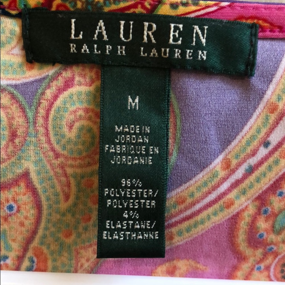 Ralph Lauren Bright Fun Pattern Top - image 4